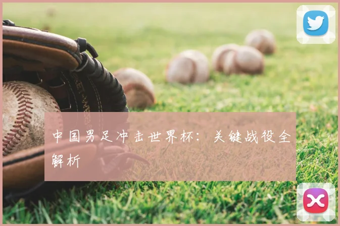 中国男足冲击世界杯：关键战役全解析